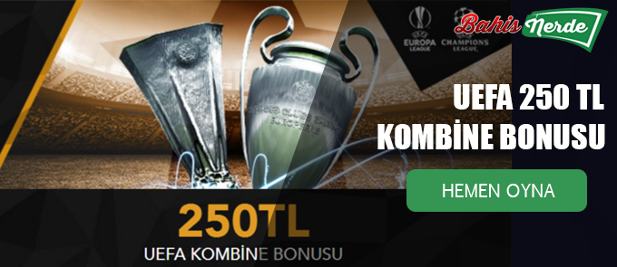JUSTINBET UEFA 250 TL BONUS