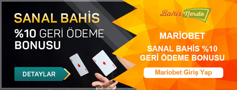 Mariobet Sanal Bahis Kayıp Bonusu